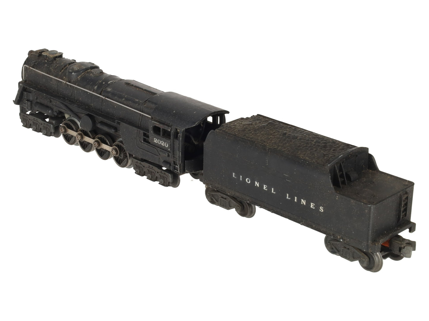 Lionel 2020 Vintage O 6-8-6 Steam Turbine Locomotive with 2466W Tender VG/Box