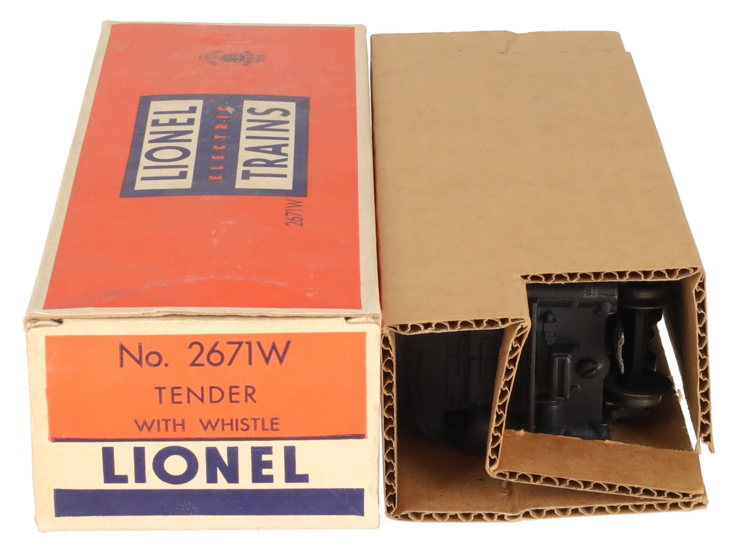 Lionel 671 Vintage O 6-8-6 Die-Cast Steam Turbine Locomotive with 2671W Tender EX/Box