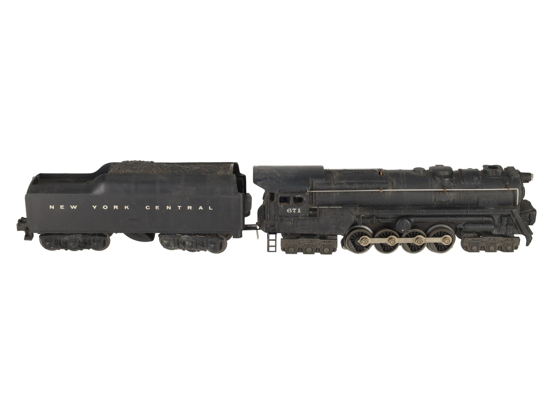 Lionel 671 Vintage O 6-8-6 Die-Cast Steam Turbine Locomotive with 2671W Tender EX/Box
