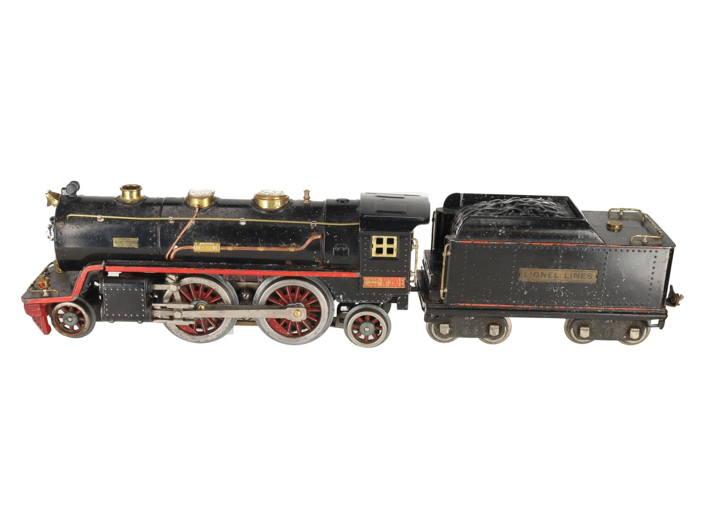Lionel 390E Vintage Standard Gauge 2-4-2 Steam Locomotive with Tender