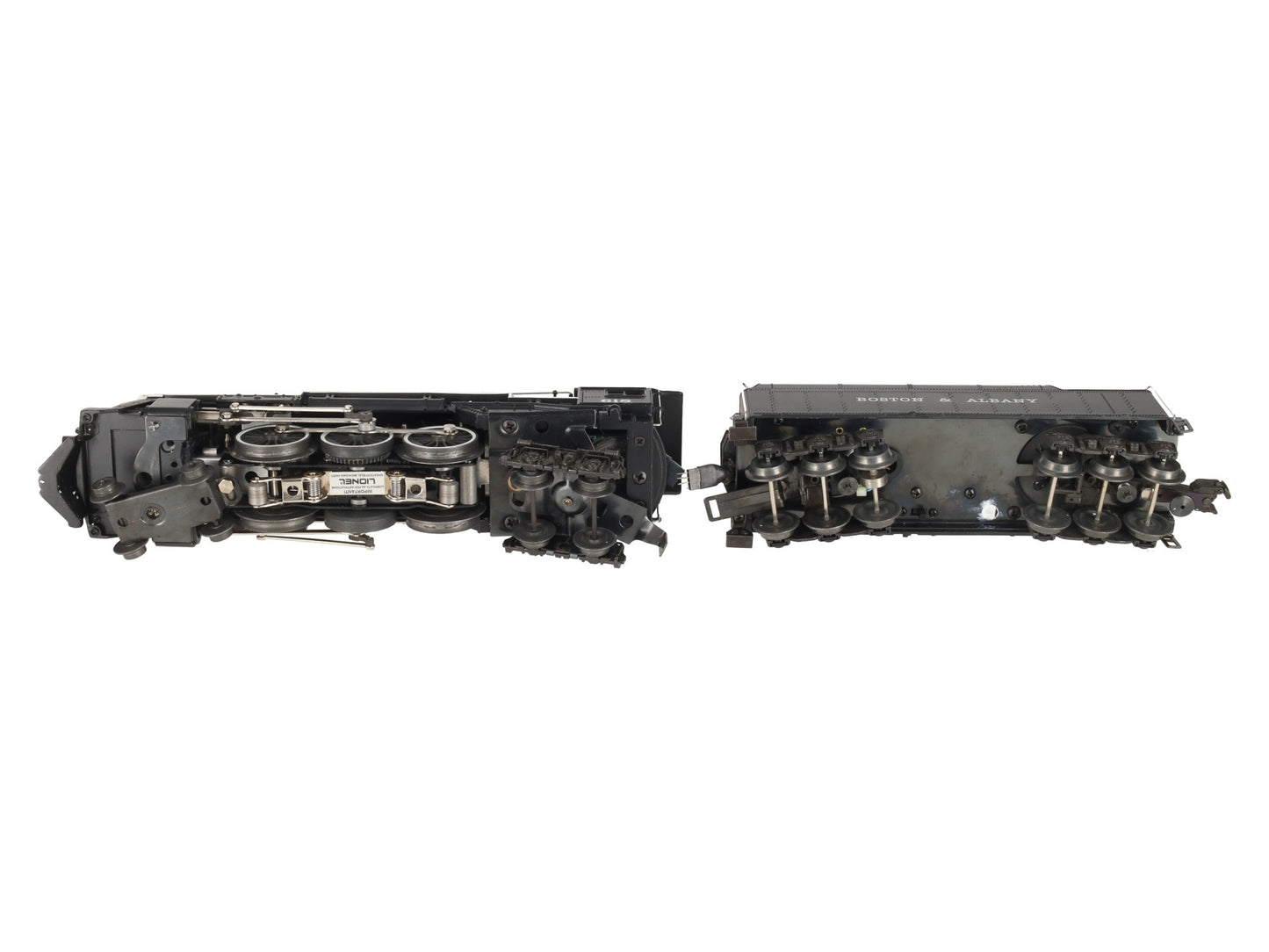 Lionel 6-18042 O Gauge B&A Hudson 4-6-4 Steam Locomotive & Tender #618 w/RS II EX/Box