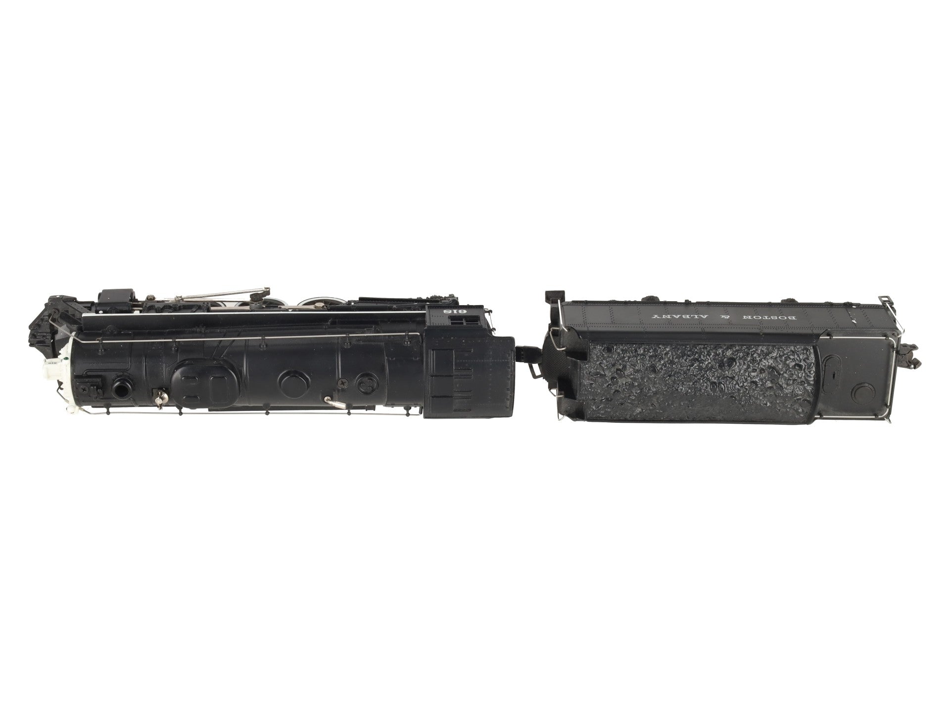 Lionel 6-18042 O Gauge B&A Hudson 4-6-4 Steam Locomotive & Tender #618 w/RS II EX/Box