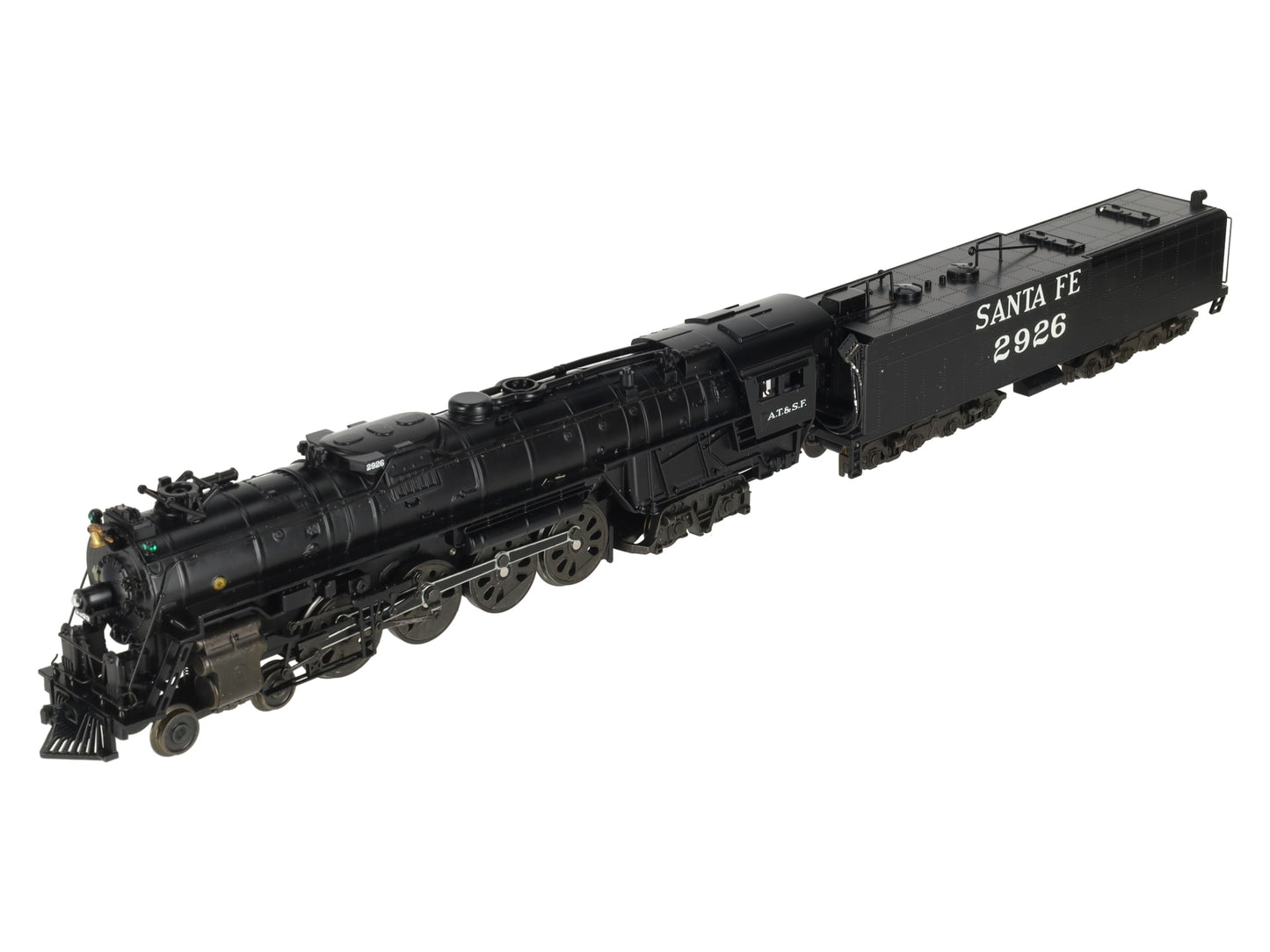 American Models S Scale Santa Fe 4-8-4 Northern Steam Locomotive & Tender #2926/Box