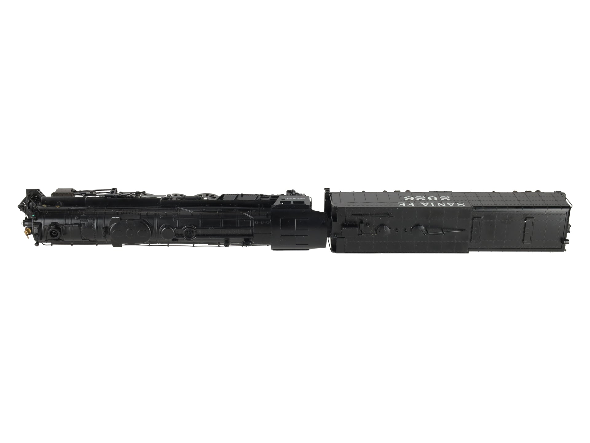 American Models S Scale Santa Fe 4-8-4 Northern Steam Locomotive & Tender #2926/Box