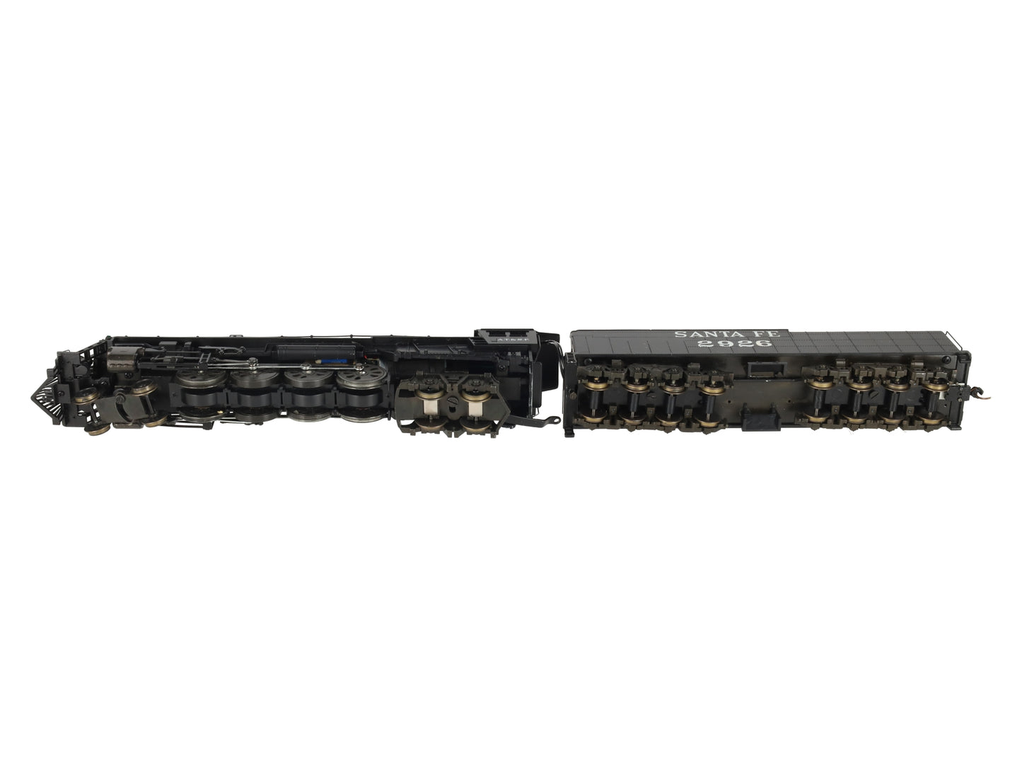 American Models S Scale Santa Fe 4-8-4 Northern Steam Locomotive & Tender #2926/Box