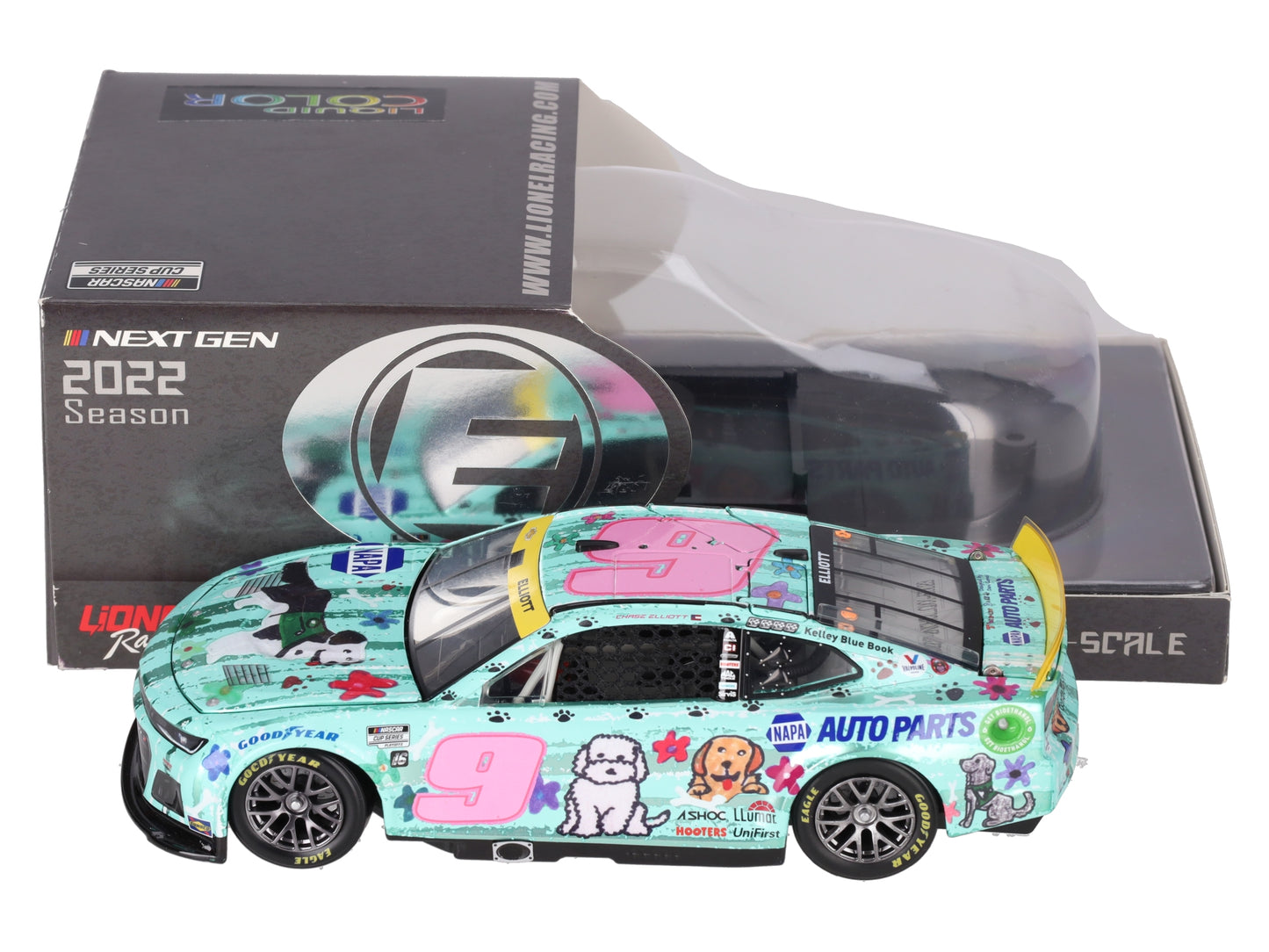 Lionel Chase Elliot 2022 NAPA/Children's of Atlanta Chevy #9 LN/Box