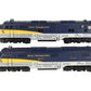 Williams E7-204 O C&O E7 AA Powered & Non-Powered Diesel Locomotive Set #95/98 VG