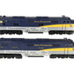 Williams E7-204 O C&O E7 AA Powered & Non-Powered Diesel Locomotive Set #95/98 VG