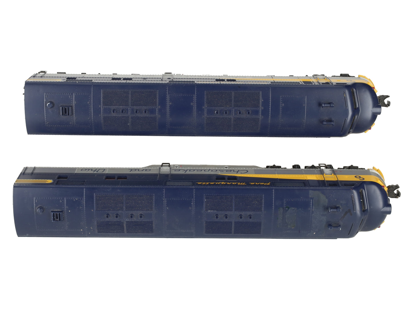 Williams E7-204 O C&O E7 AA Powered & Non-Powered Diesel Locomotive Set #95/98 VG