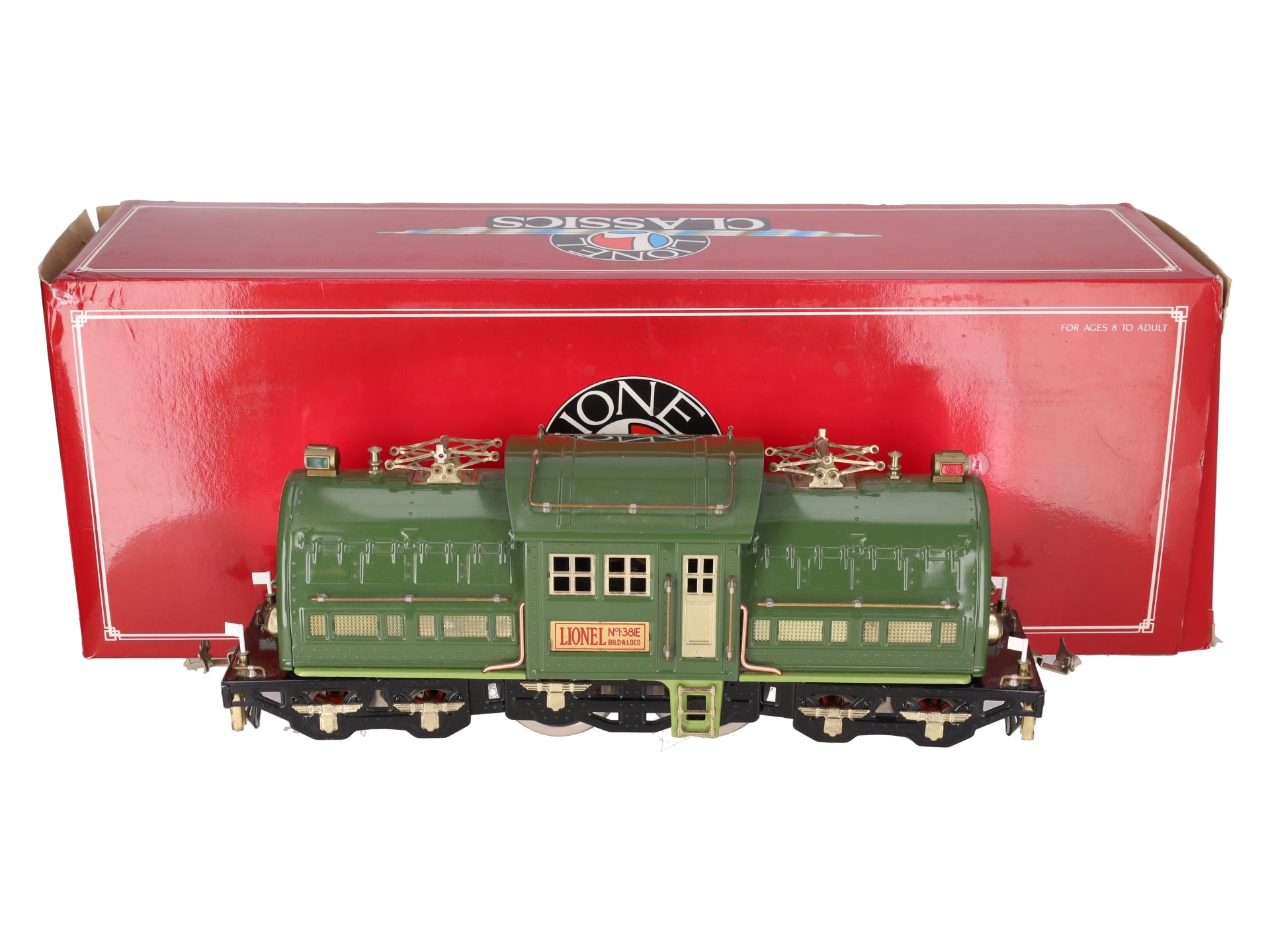 Lionel 6-13102 Standard Gauge I-381E 4-4-4 Two Tone Green Electric Locomotive EX/Box
