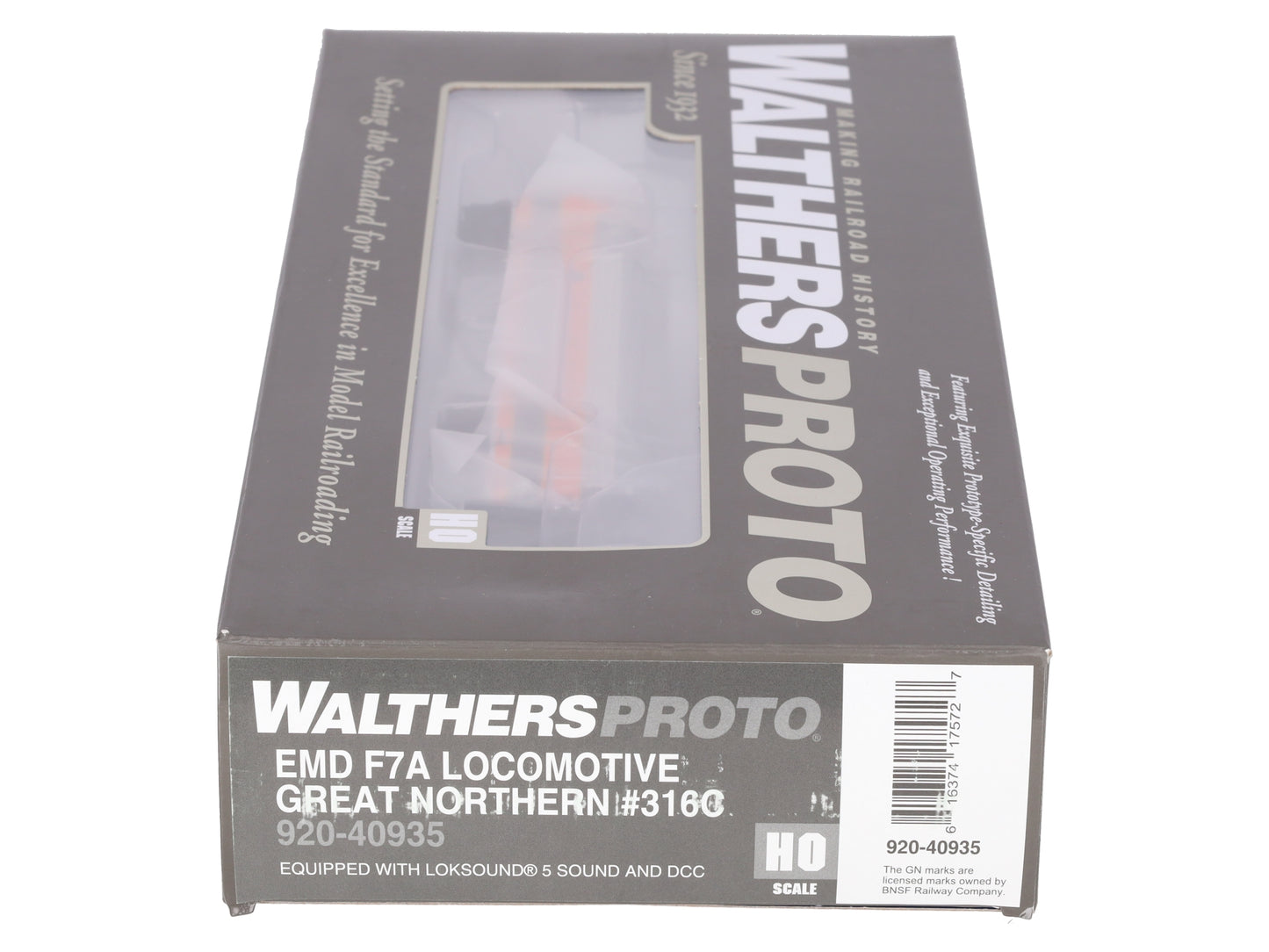 Walthers 920-40935 HO Great Northern F7 A Diesel Locomotive with DCC/Sound #316C