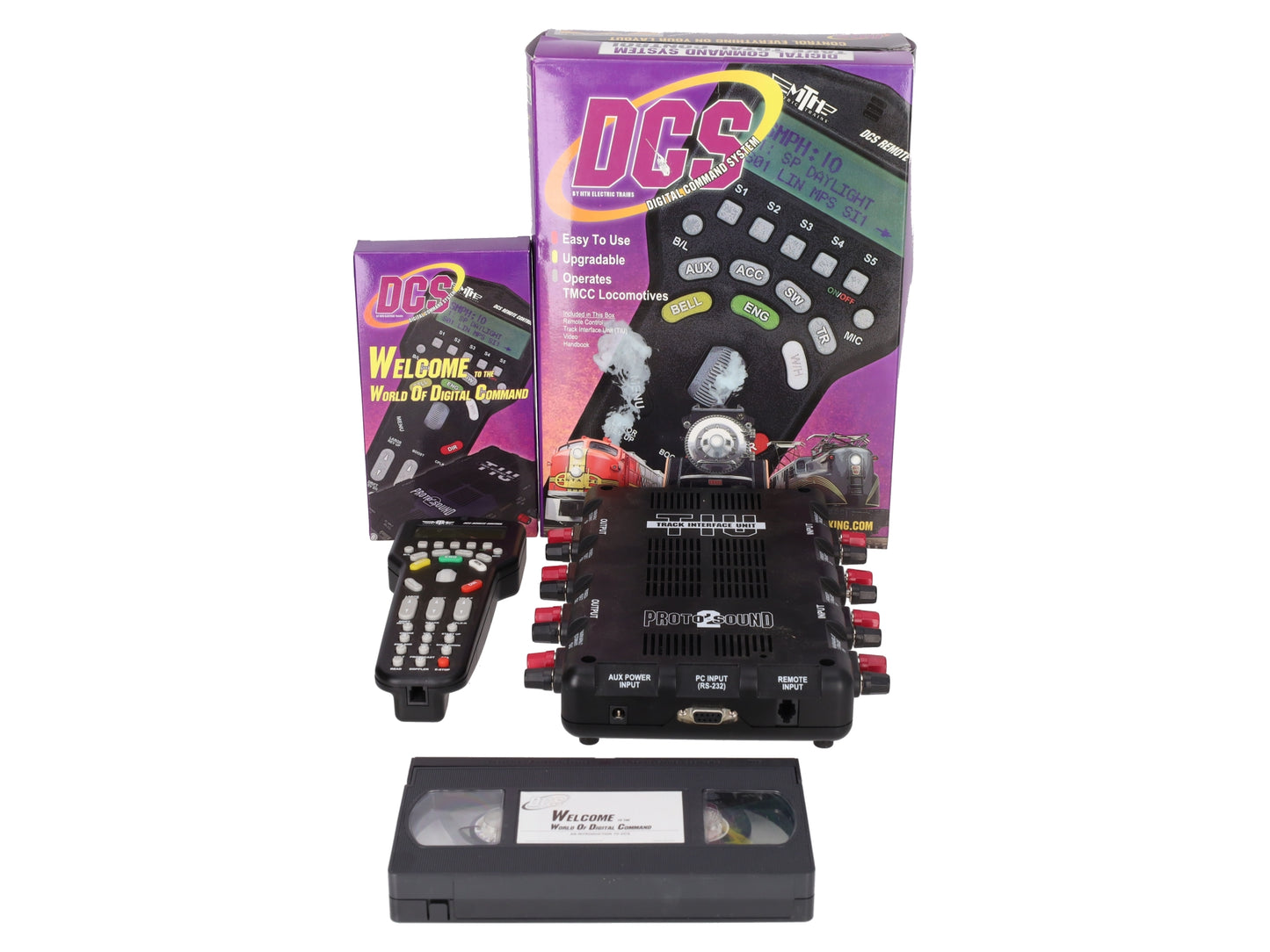 MTH 50-1001 O DCS Remote Control and DCS TIU Set EX/Box