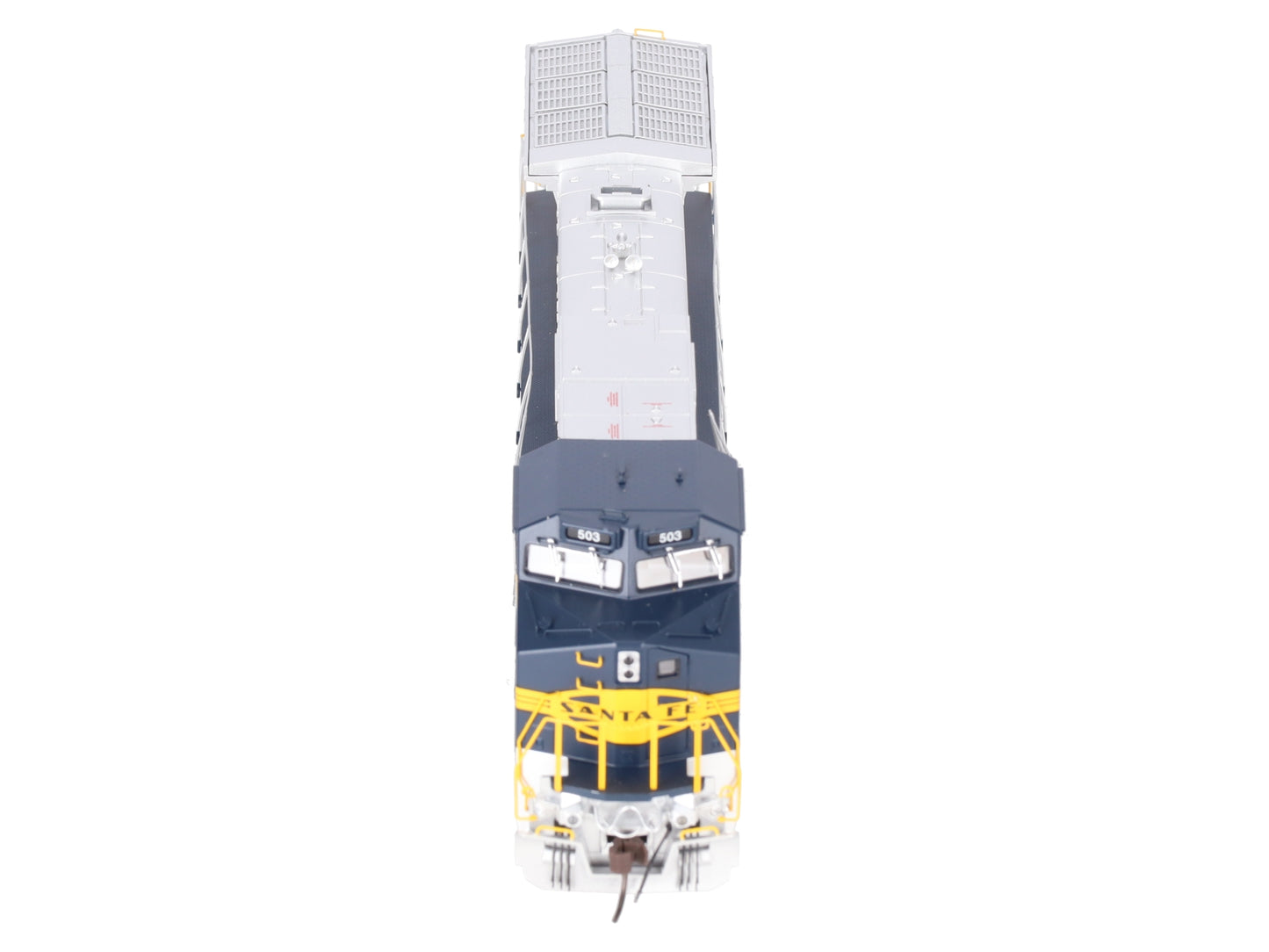 Atlas 10004341 HO Dash 8-40BW Sante Fe Blue Bonnet #503 EX/Box