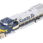 Atlas 10004341 HO Dash 8-40BW Sante Fe Blue Bonnet #503 EX/Box