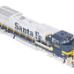 Atlas 10004341 HO Dash 8-40BW Sante Fe Blue Bonnet #503 EX/Box