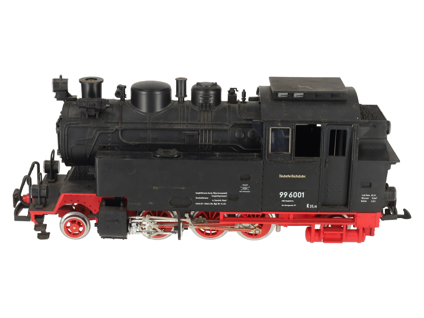LGB 2080S 2-6-2 Powered Tank Steam Locomotive w/ Sound EX