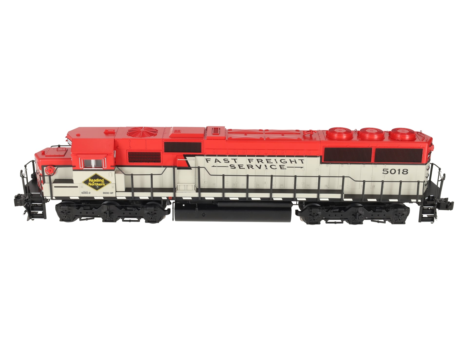 Lionel 2401010 O METCA Reading & Northern LEGACY SD5 Diesel Locomotive #5018 EX/Box