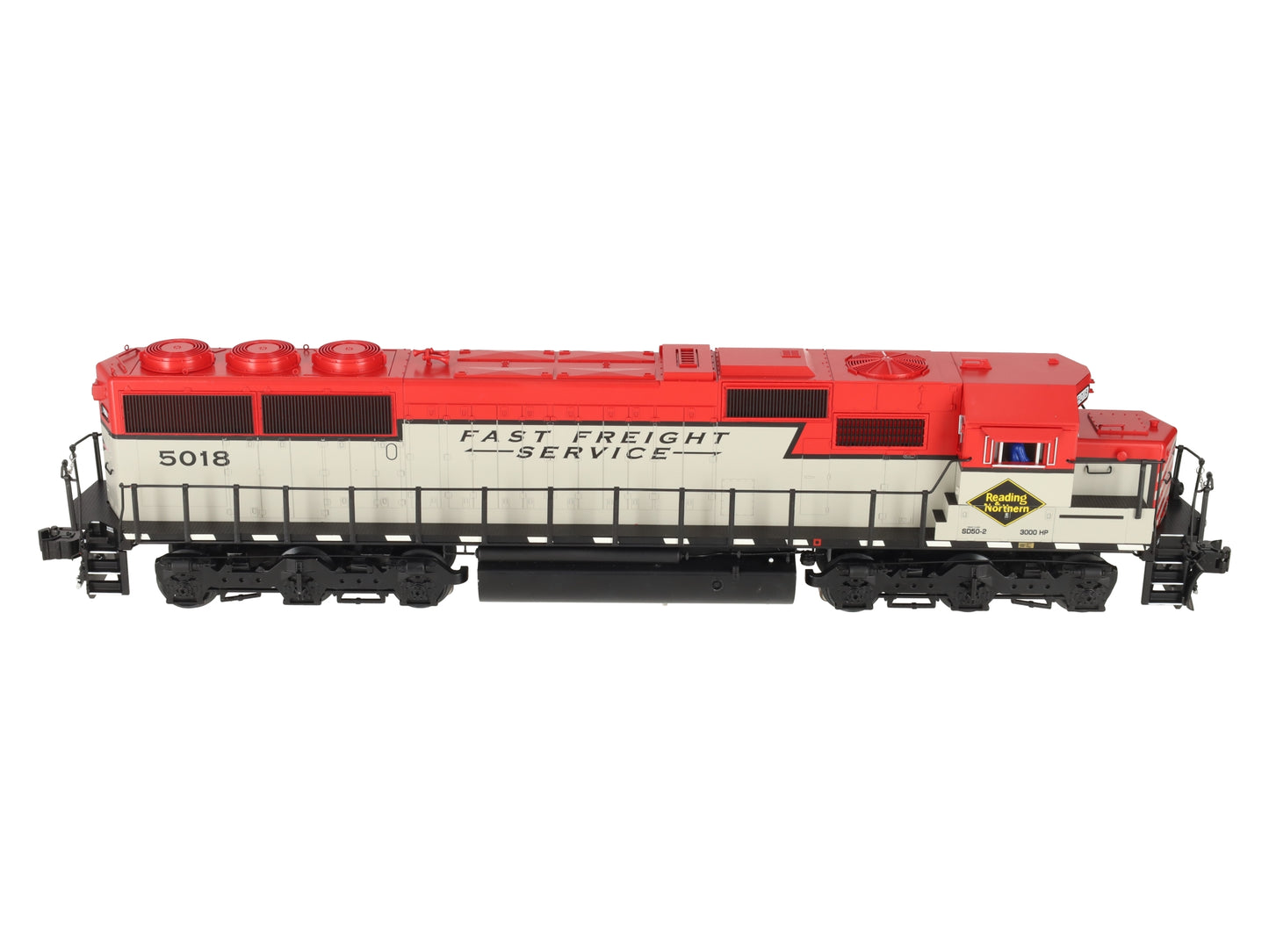 Lionel 2401010 O METCA Reading & Northern LEGACY SD5 Diesel Locomotive #5018 EX/Box