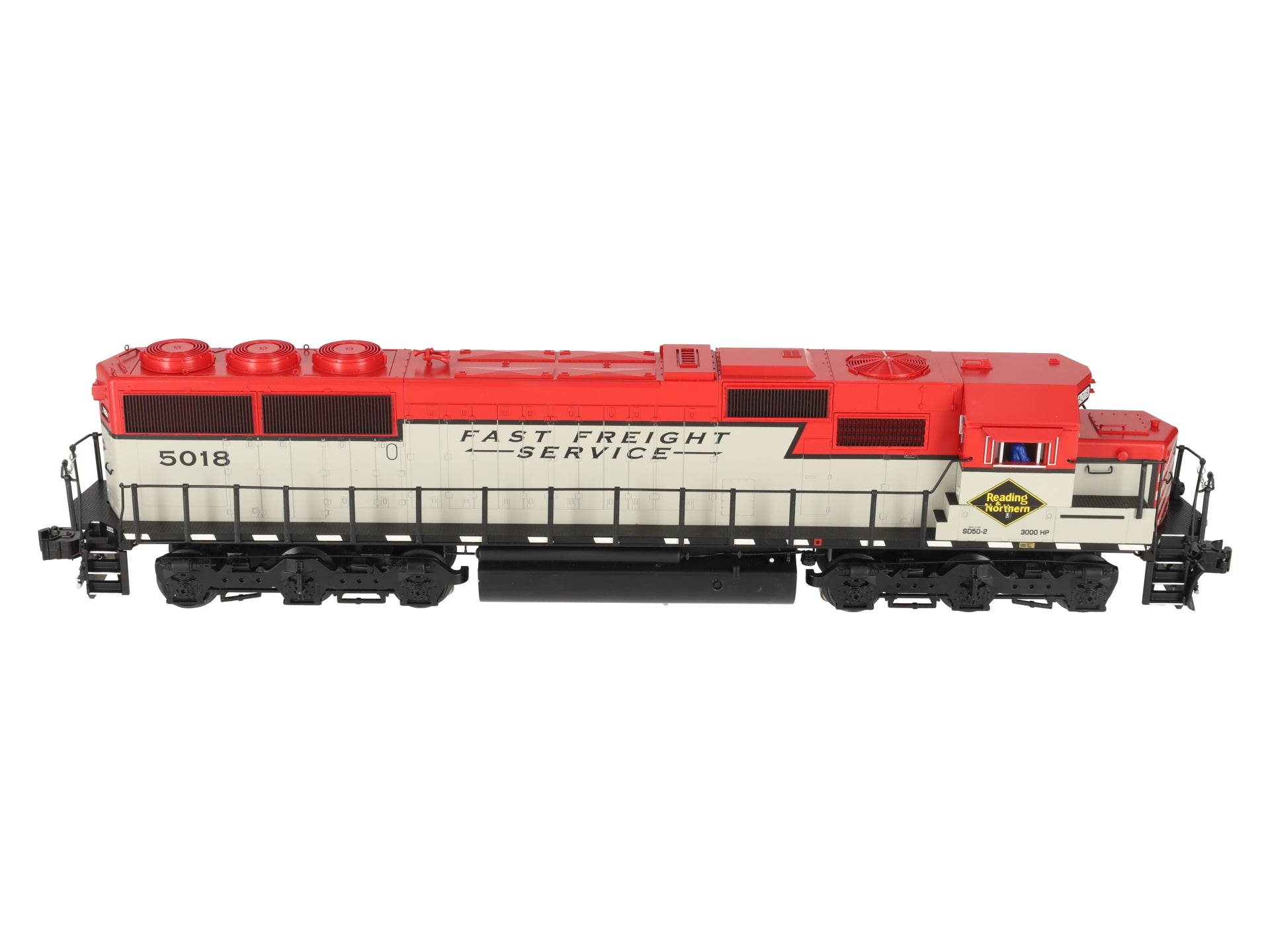 Lionel 2401010 O METCA Reading & Northern LEGACY SD5 Diesel Locomotive #5018 EX/Box