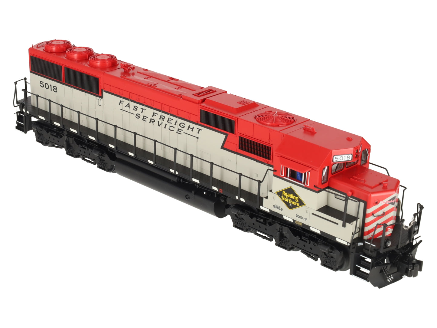 Lionel 2401010 O METCA Reading & Northern LEGACY SD5 Diesel Locomotive #5018 EX/Box
