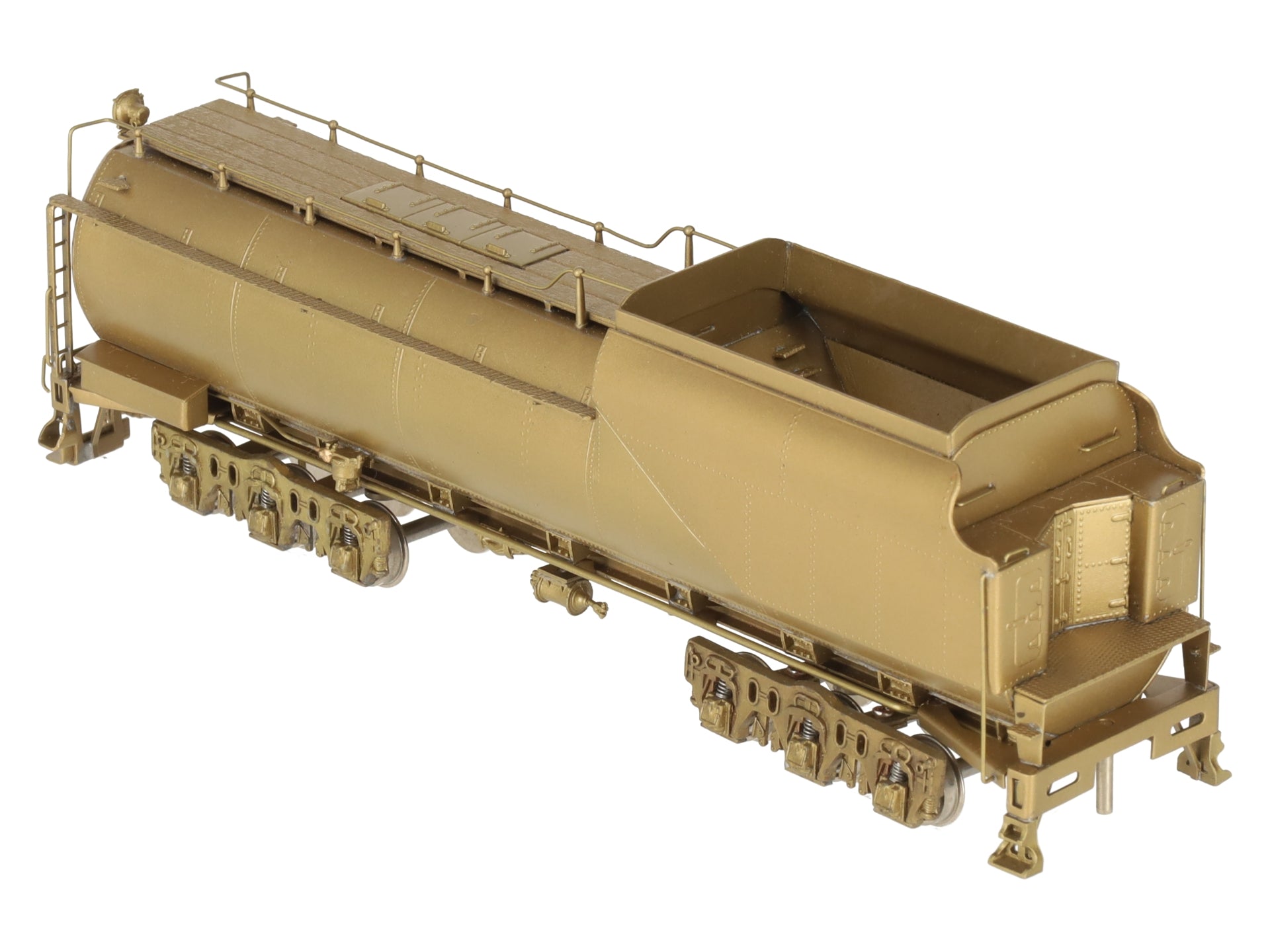 NJ International HO Brass Long Vanderbilt Tender - Unpainted EX