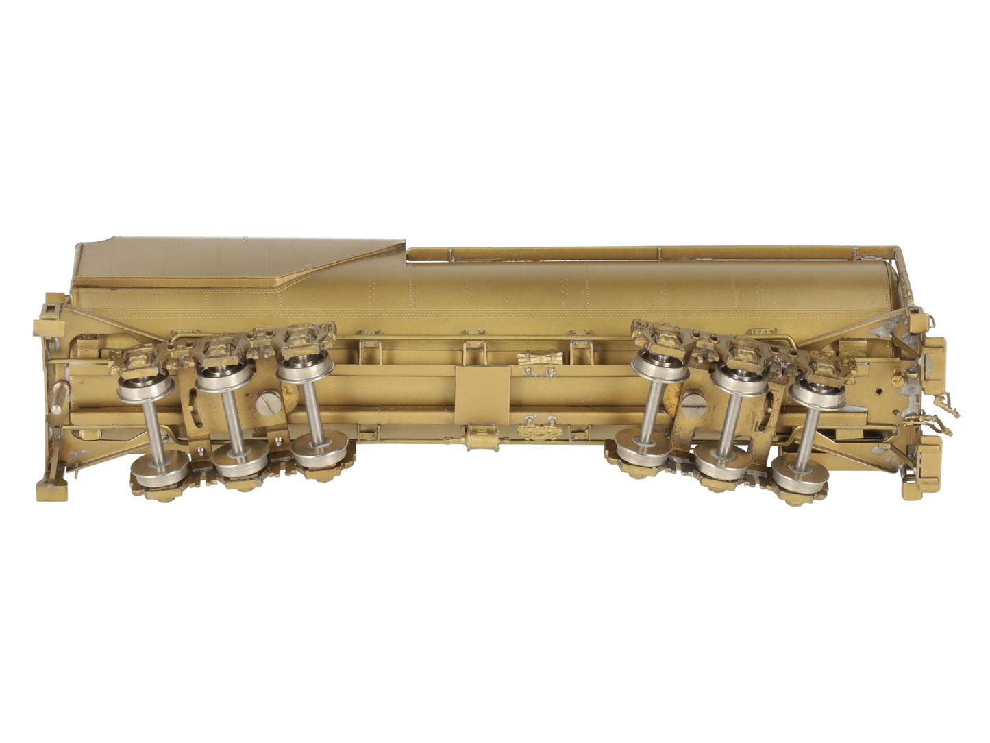 NJ International HO Brass Long Vanderbilt Tender - Unpainted EX