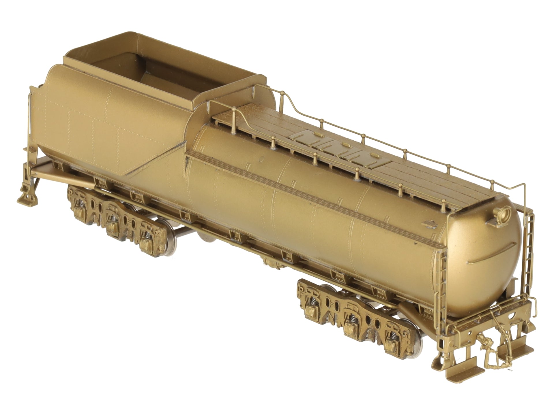 NJ International HO Brass Long Vanderbilt Tender - Unpainted EX