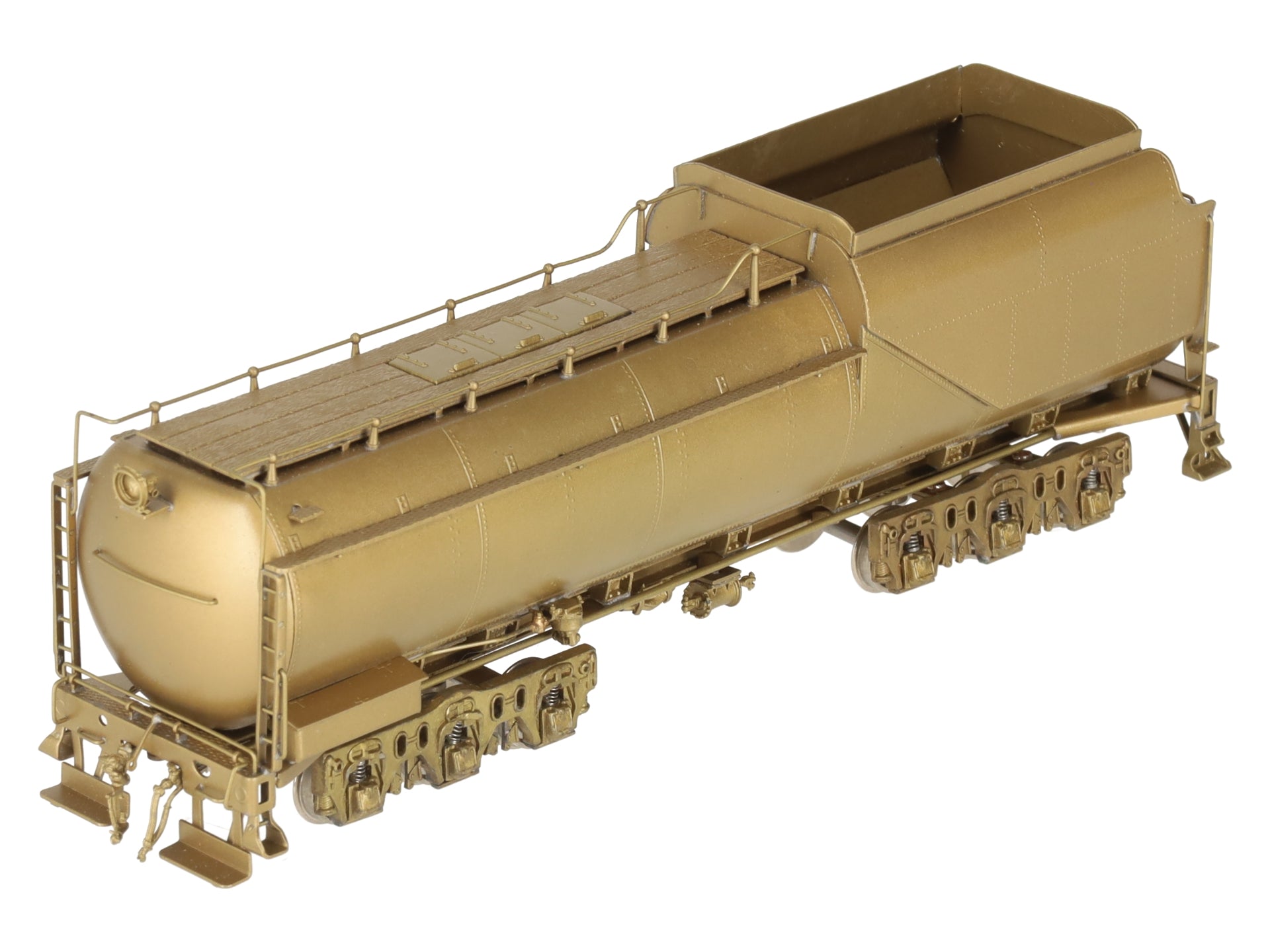 NJ International HO Brass Long Vanderbilt Tender - Unpainted EX