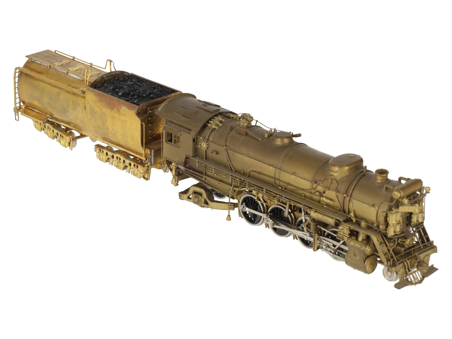 Hallmark Models HO Brass C&O 2-8-2 K-2 Steam Locomotive & Tender EX/Box
