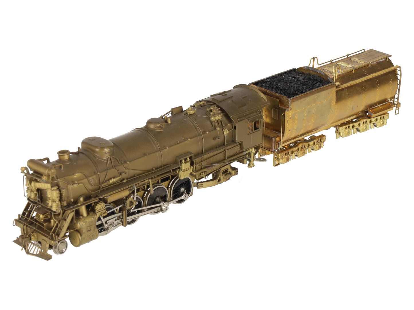 Hallmark Models HO Brass C&O 2-8-2 K-2 Steam Locomotive & Tender EX/Box