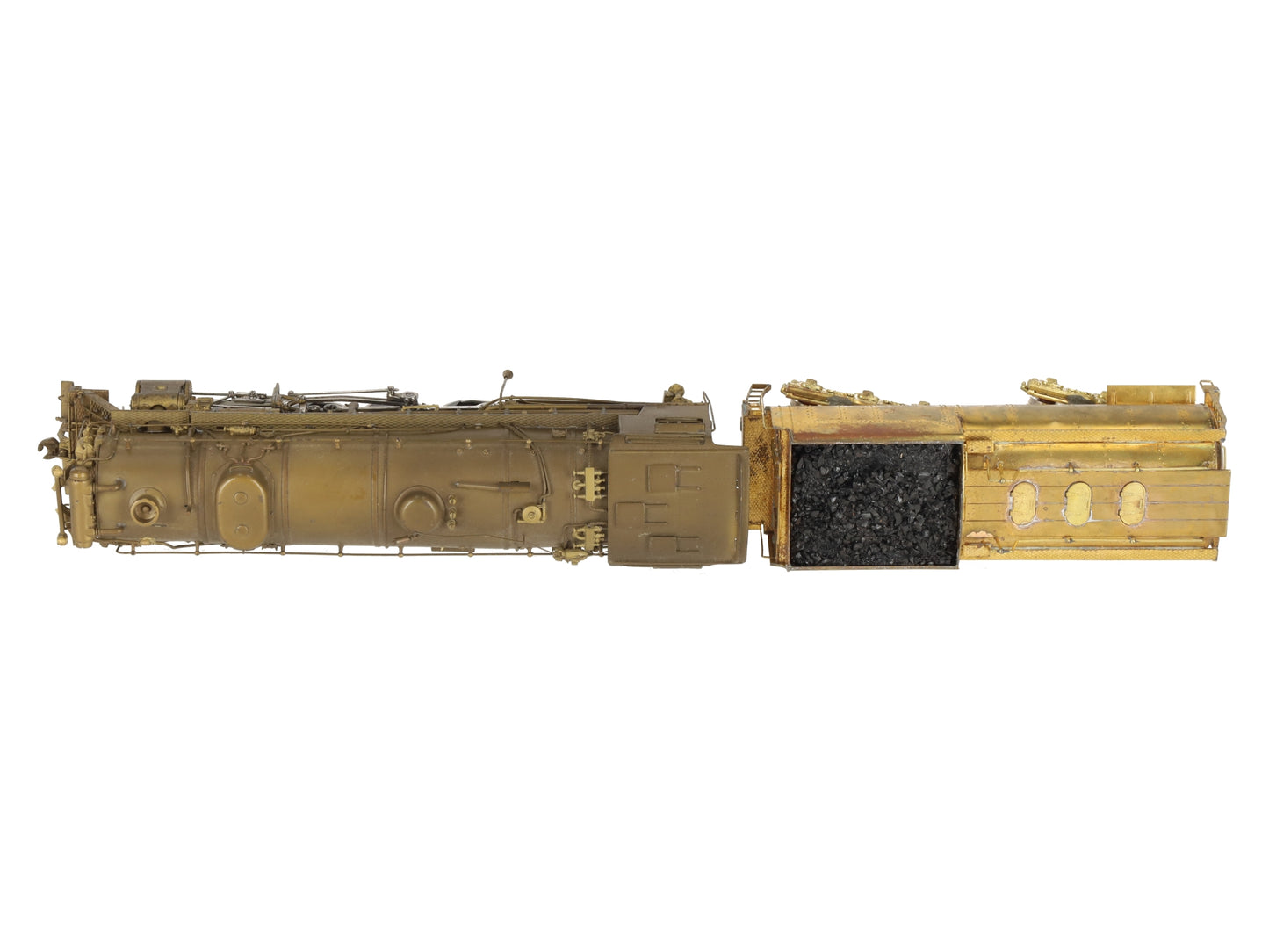 Hallmark Models HO Brass C&O 2-8-2 K-2 Steam Locomotive & Tender EX/Box