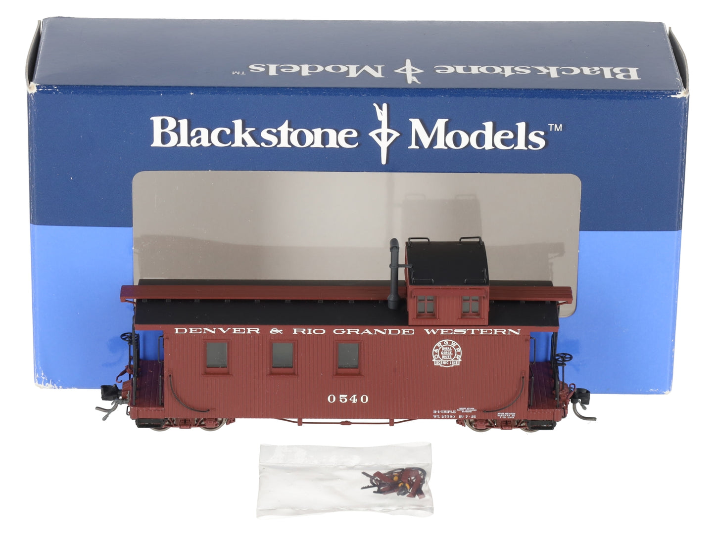 Blackstone Models 340957 HOn3 Denver & Rio Grande Western Caboose LN/Box