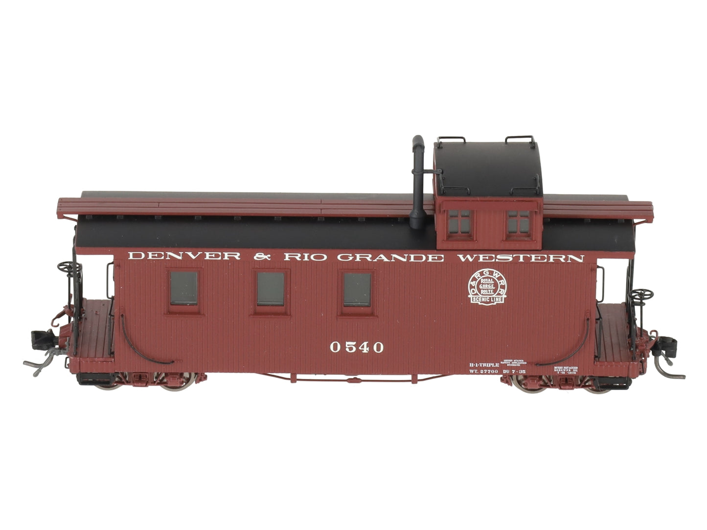 Blackstone Models 340957 HOn3 Denver & Rio Grande Western Caboose LN/Box