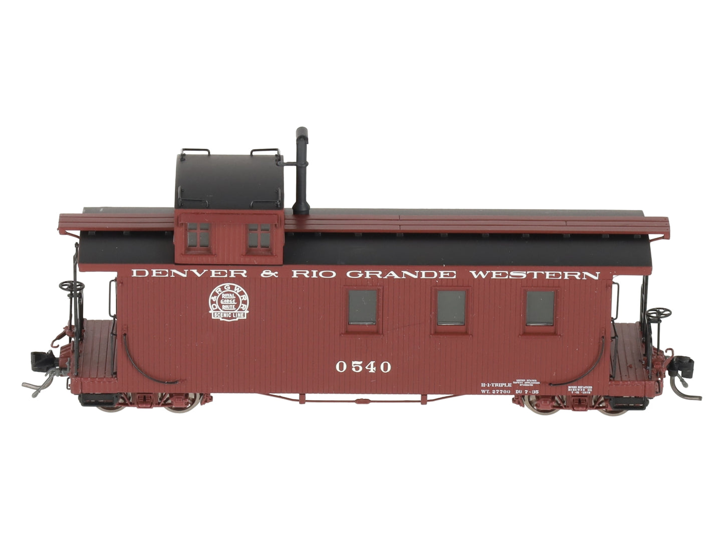 Blackstone Models 340957 HOn3 Denver & Rio Grande Western Caboose LN/Box