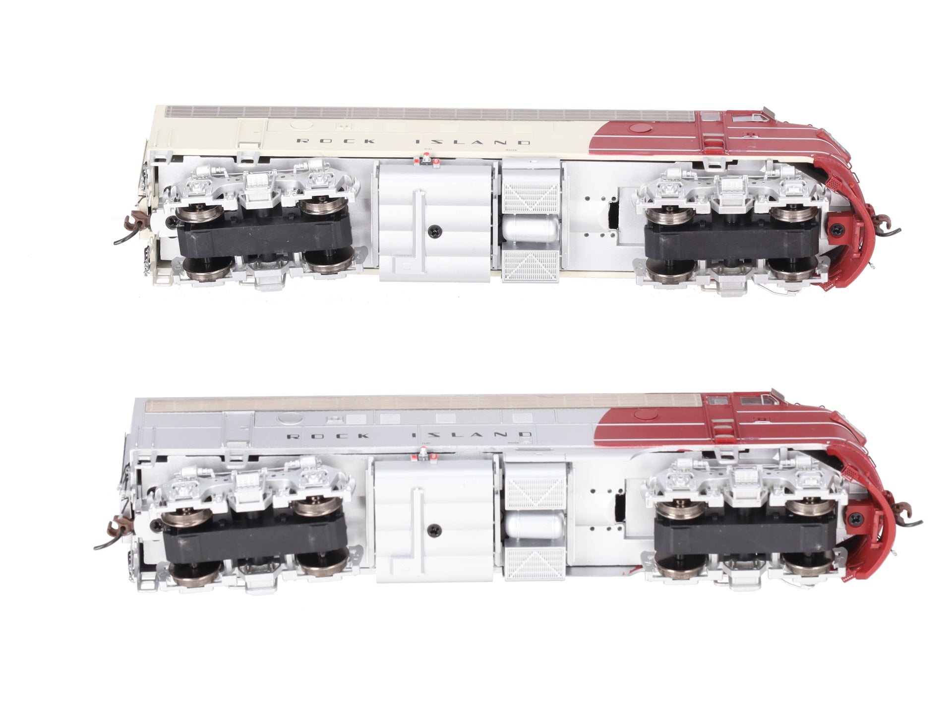 Athearn ATHG19511 HO Rock Island FP7/FP7 Passenger Diesel Set #402, #403 LN/Box