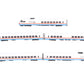 Rapido Trains 525501 N Amtrak Rohr Turboliner - ESU LokSound DCC Sound Set #1 LN/Box