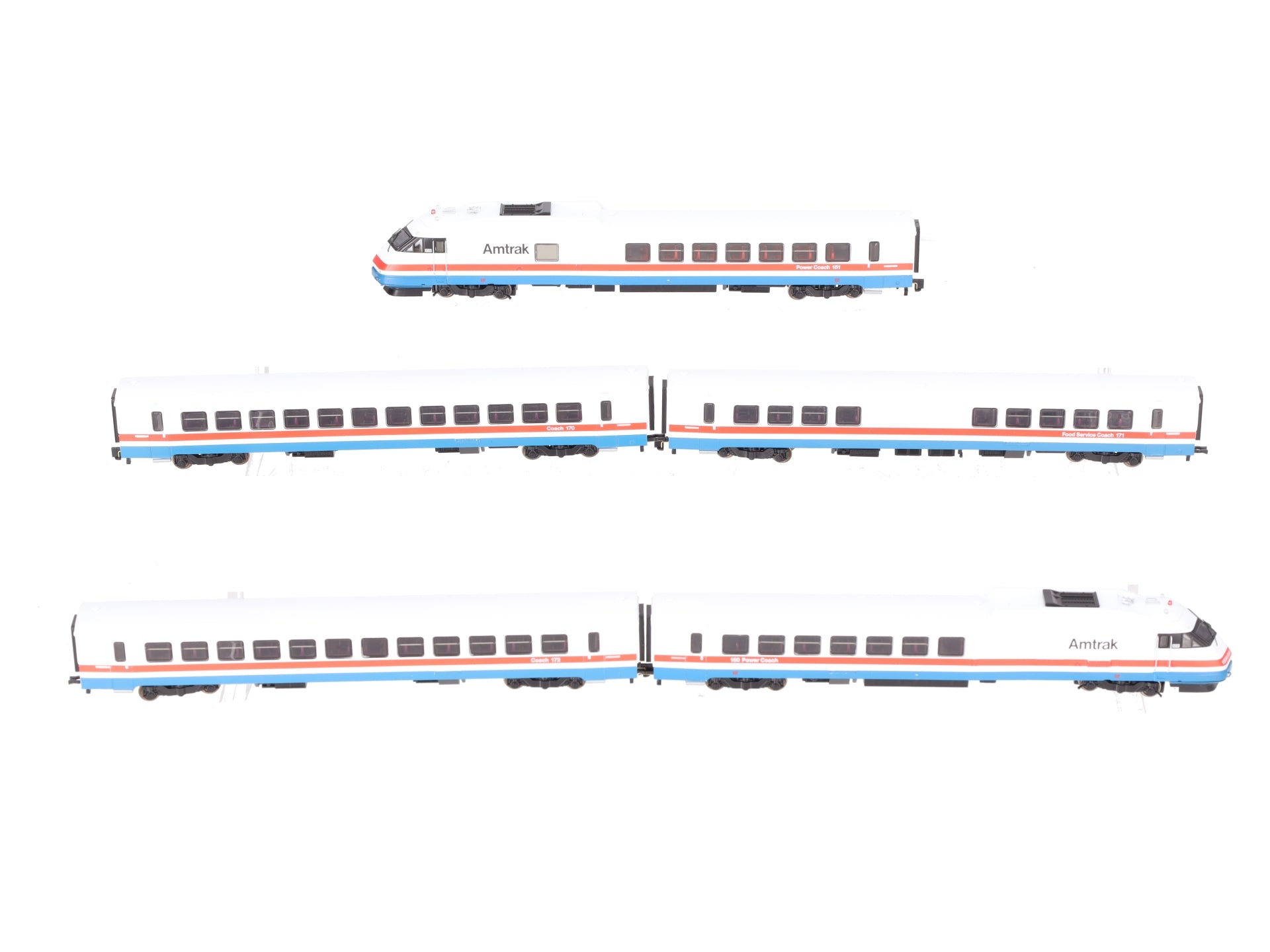 Rapido Trains 525501 N Amtrak Rohr Turboliner - ESU LokSound DCC Sound Set #1 LN/Box