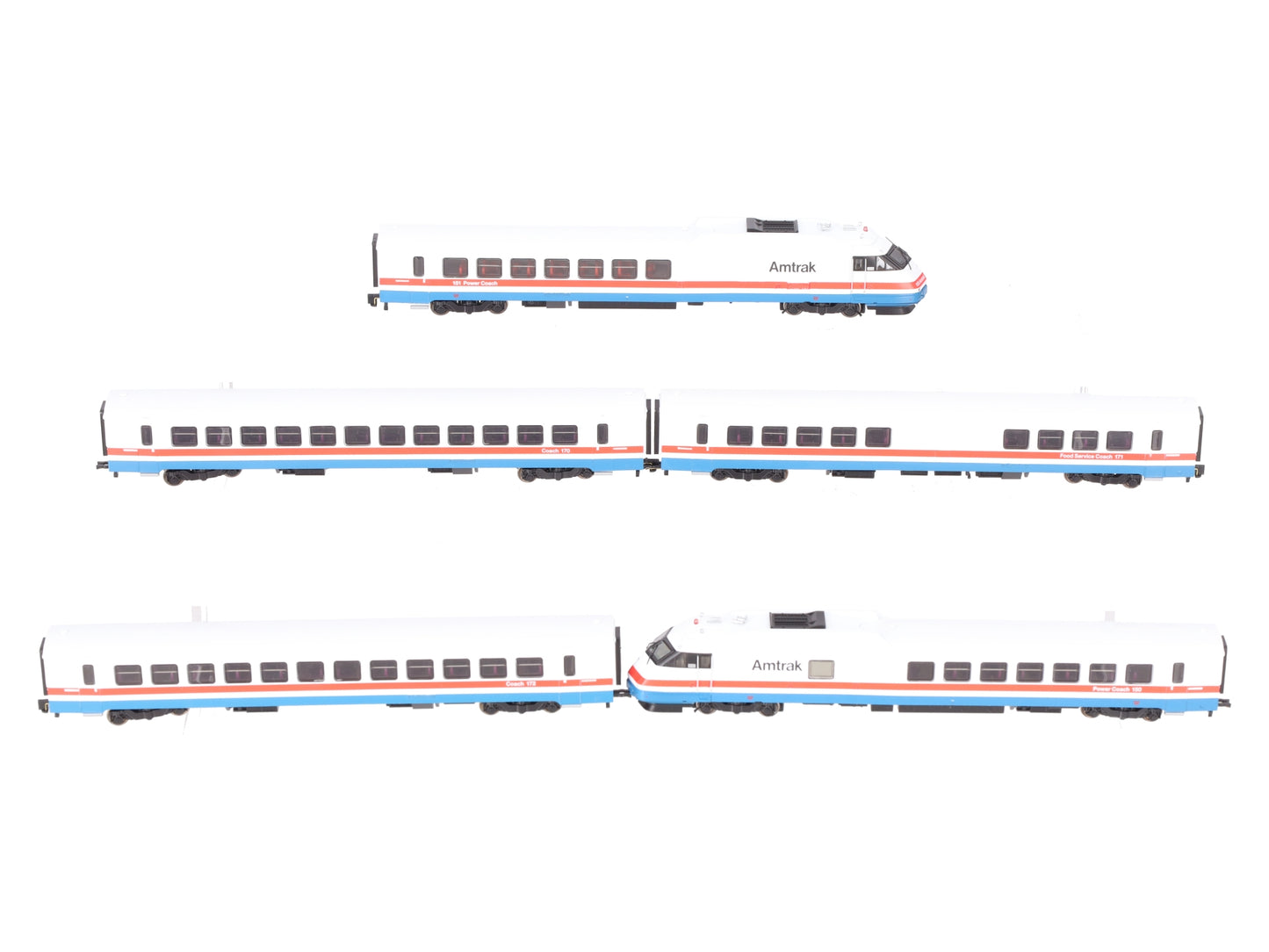 Rapido Trains 525501 N Amtrak Rohr Turboliner - ESU LokSound DCC Sound Set #1 LN/Box
