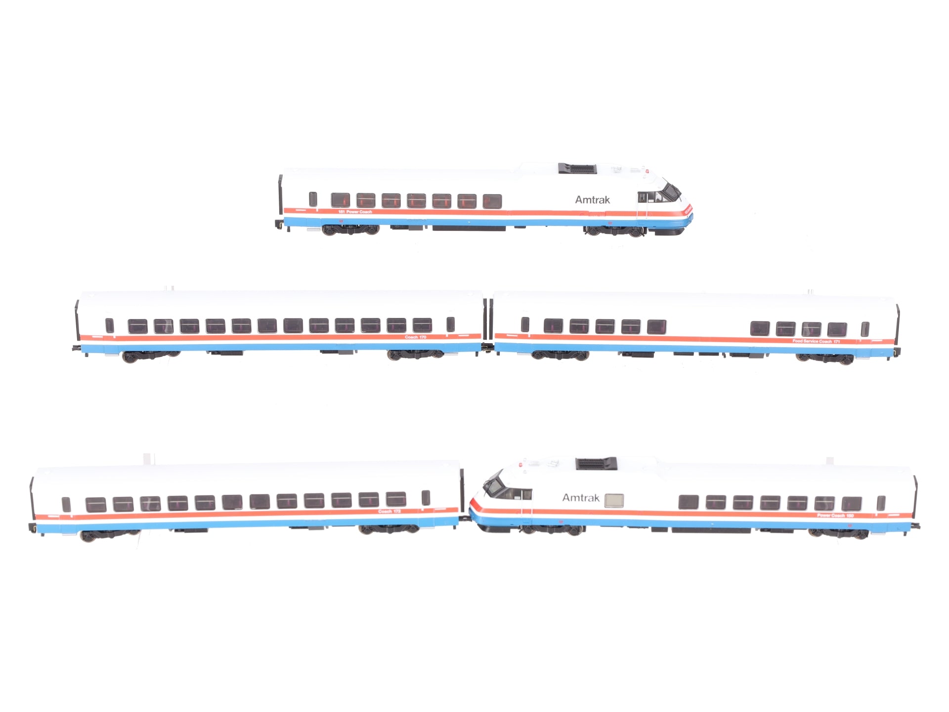 Rapido Trains 525501 N Amtrak Rohr Turboliner - ESU LokSound DCC Sound Set #1 LN/Box