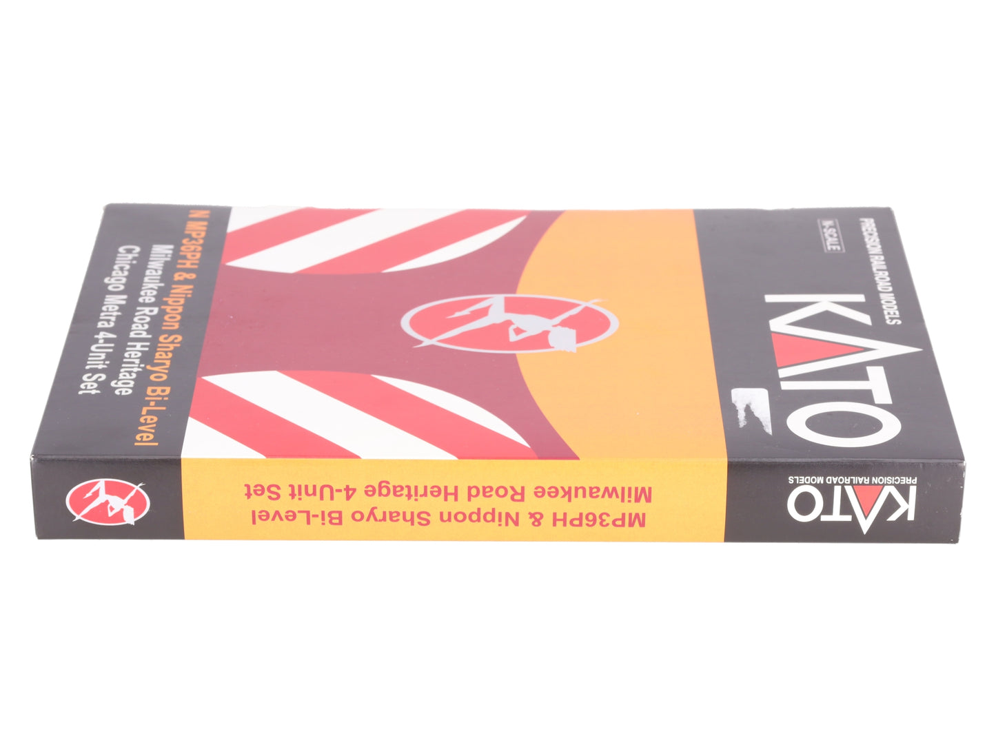 Kato 106-8701-KB1 N Milwaukee Road Heritage MP36PH & Nippon Sharyo Bi-Level Set LN/Box