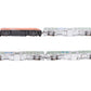 Kato 106-8701-KB1 N Milwaukee Road Heritage MP36PH & Nippon Sharyo Bi-Level Set LN/Box