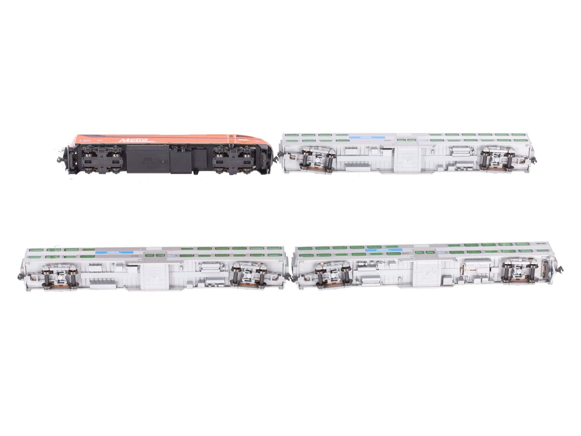 Kato 106-8701-KB1 N Milwaukee Road Heritage MP36PH & Nippon Sharyo Bi-Level Set LN/Box