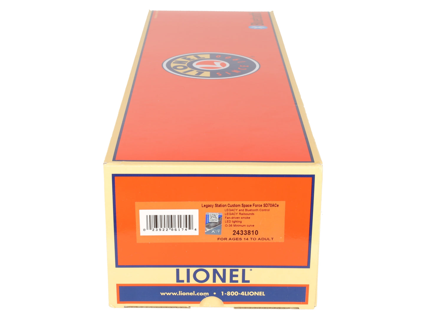 Lionel 24338 O Legacy Station United States Space Force SD70ACe Diesel EX/Box