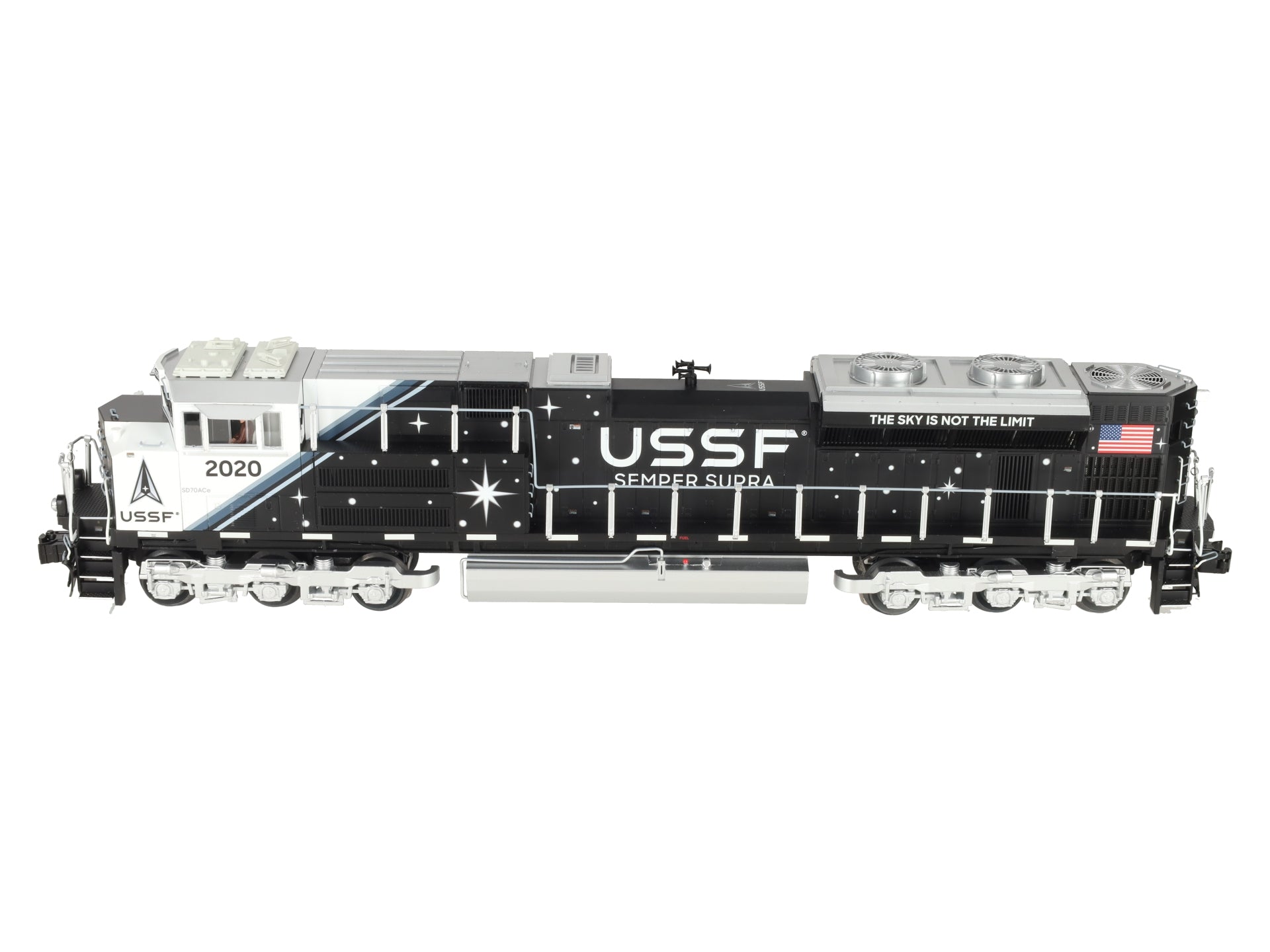 Lionel 24338 O Legacy Station United States Space Force SD70ACe Diesel EX/Box