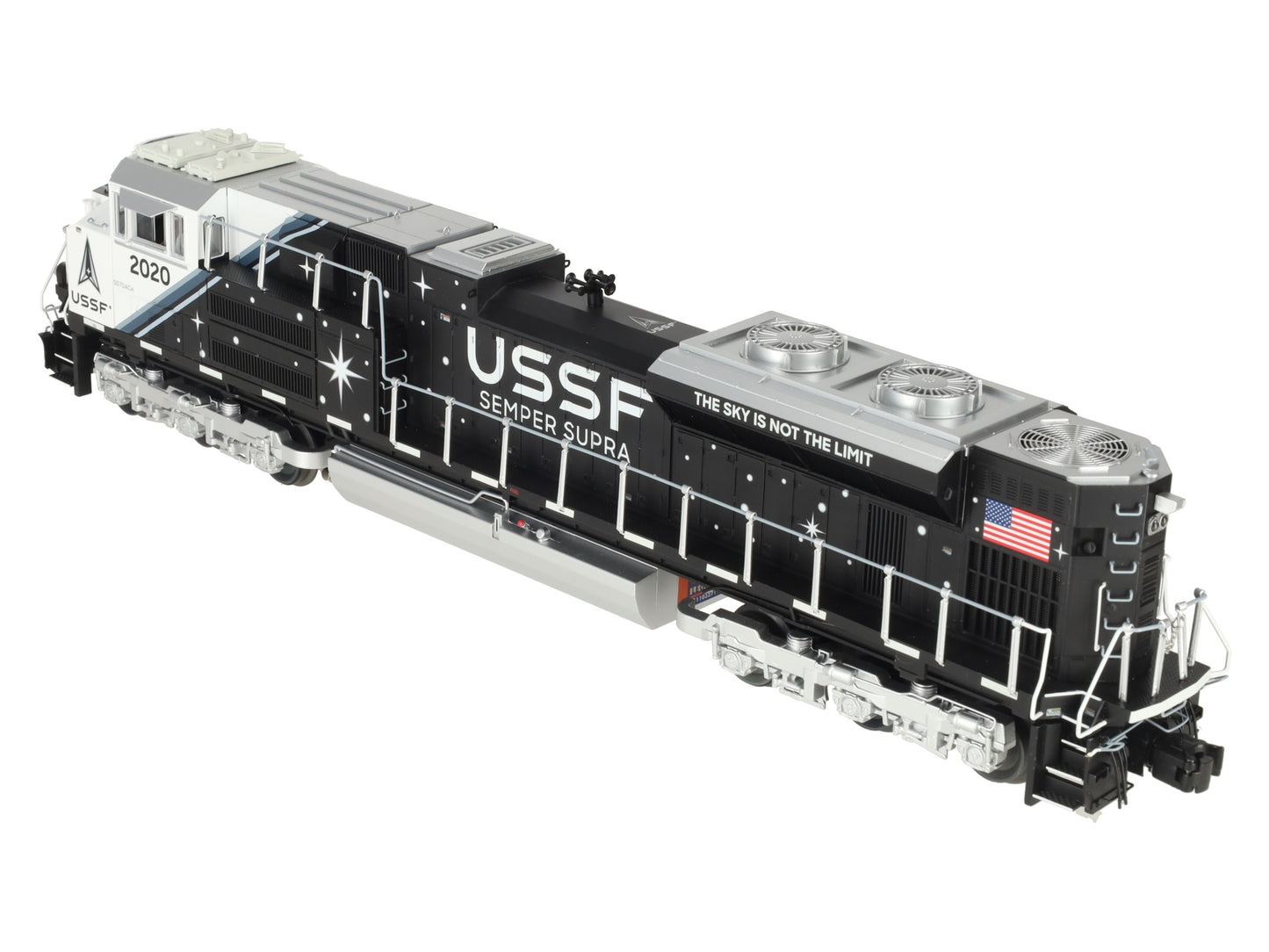 Lionel 24338 O Legacy Station United States Space Force SD70ACe Diesel EX/Box