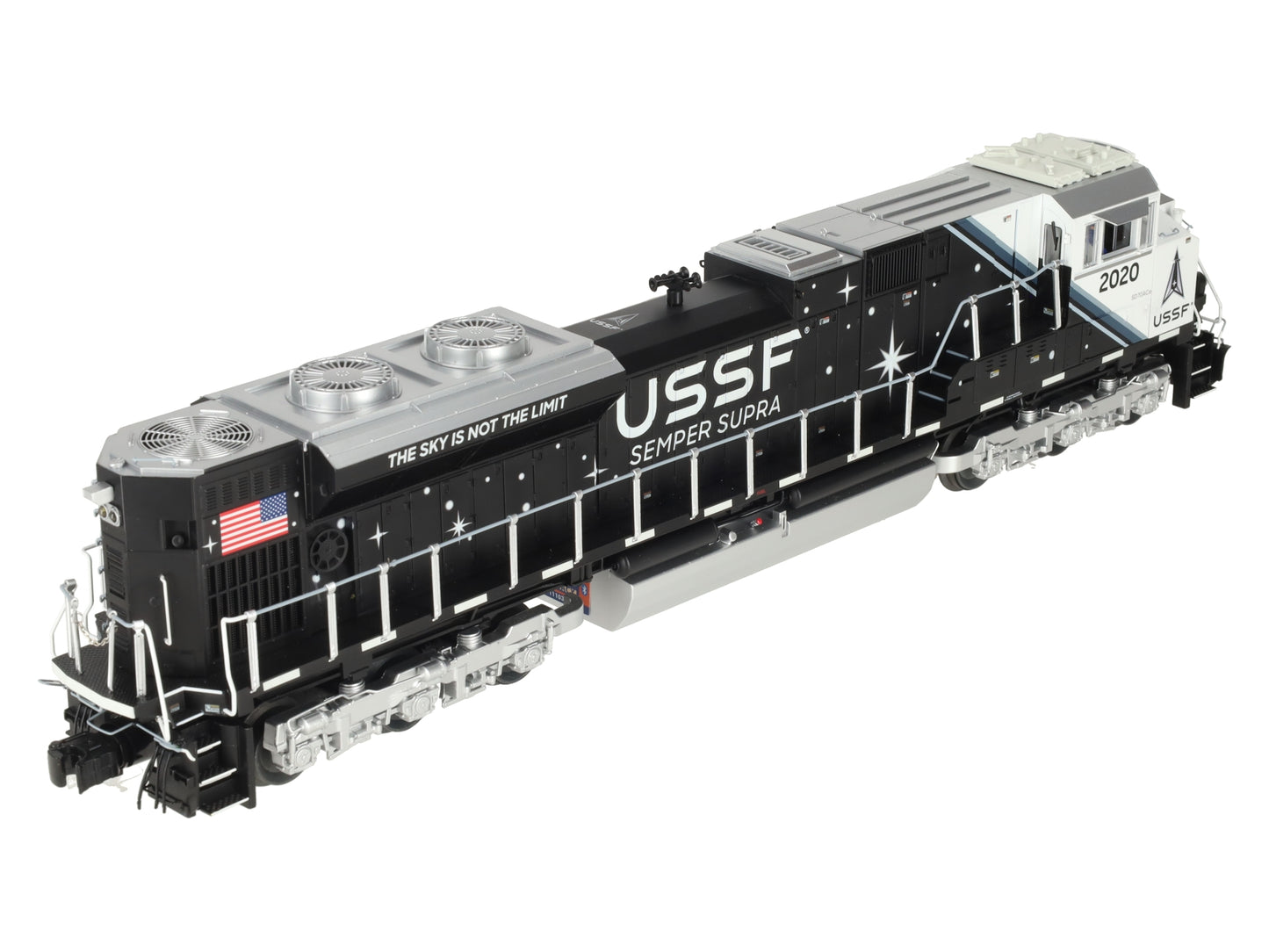 Lionel 24338 O Legacy Station United States Space Force SD70ACe Diesel EX/Box
