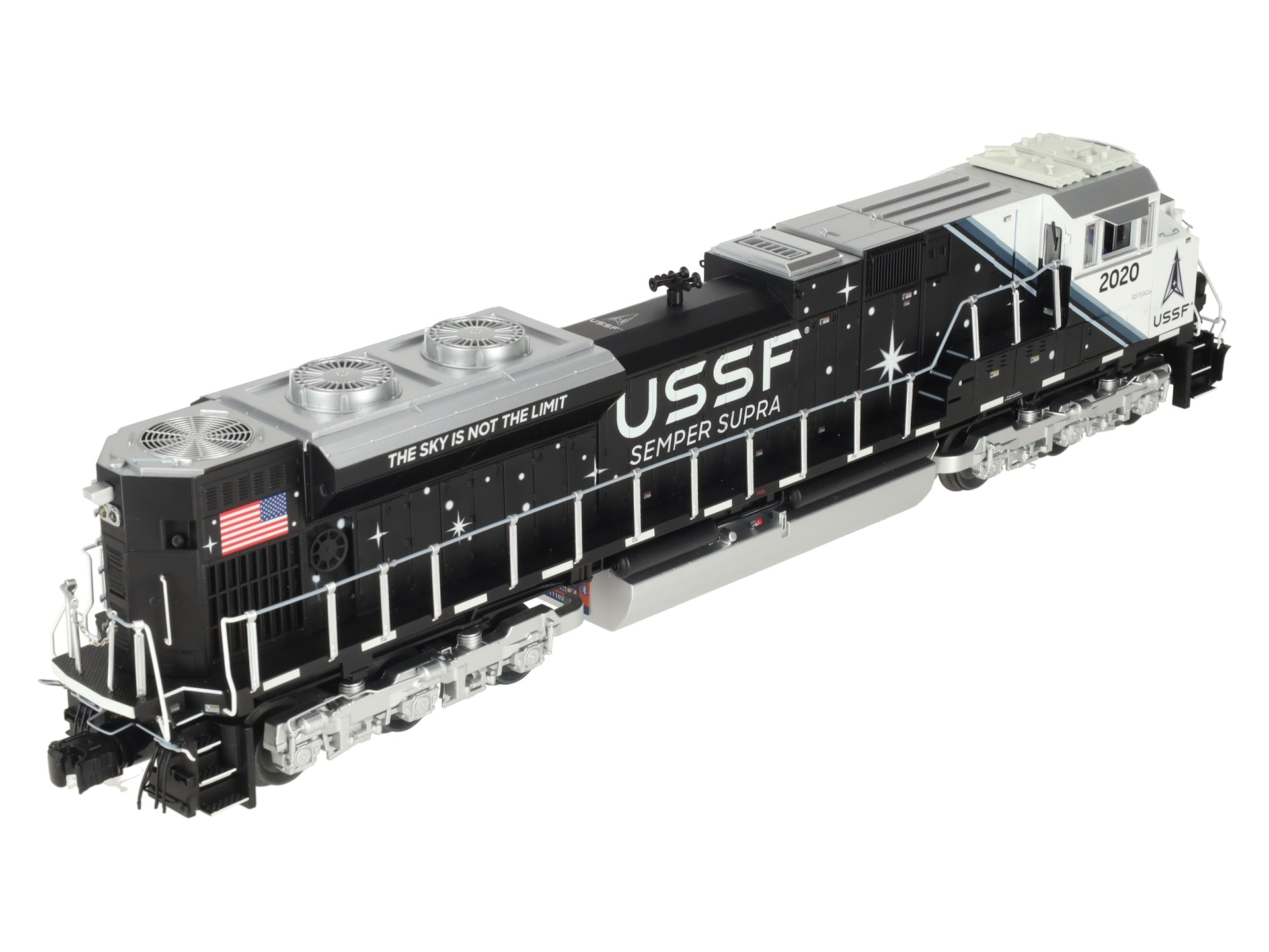 Lionel 24338 O Legacy Station United States Space Force SD70ACe Diesel EX/Box