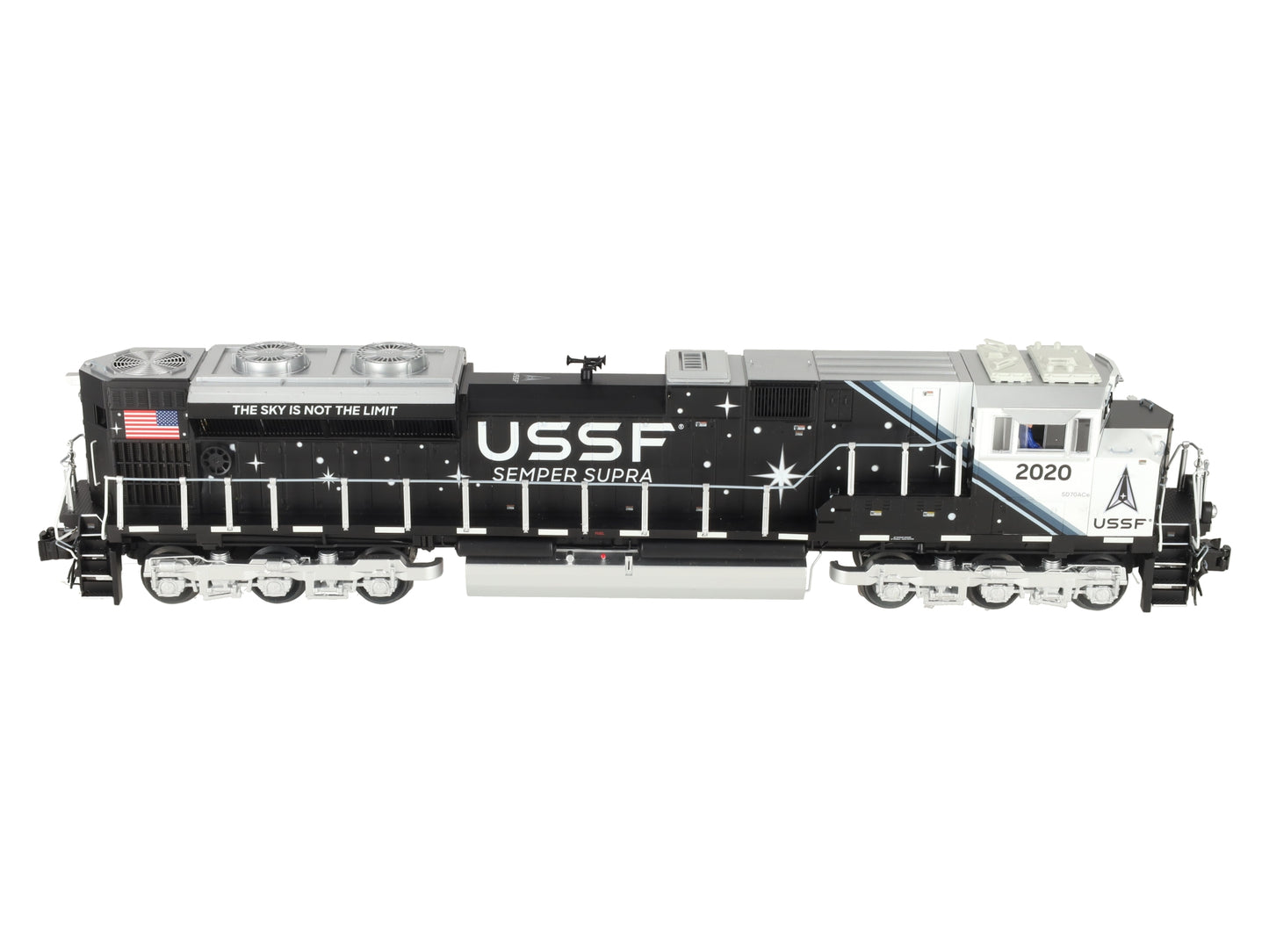 Lionel 24338 O Legacy Station United States Space Force SD70ACe Diesel EX/Box