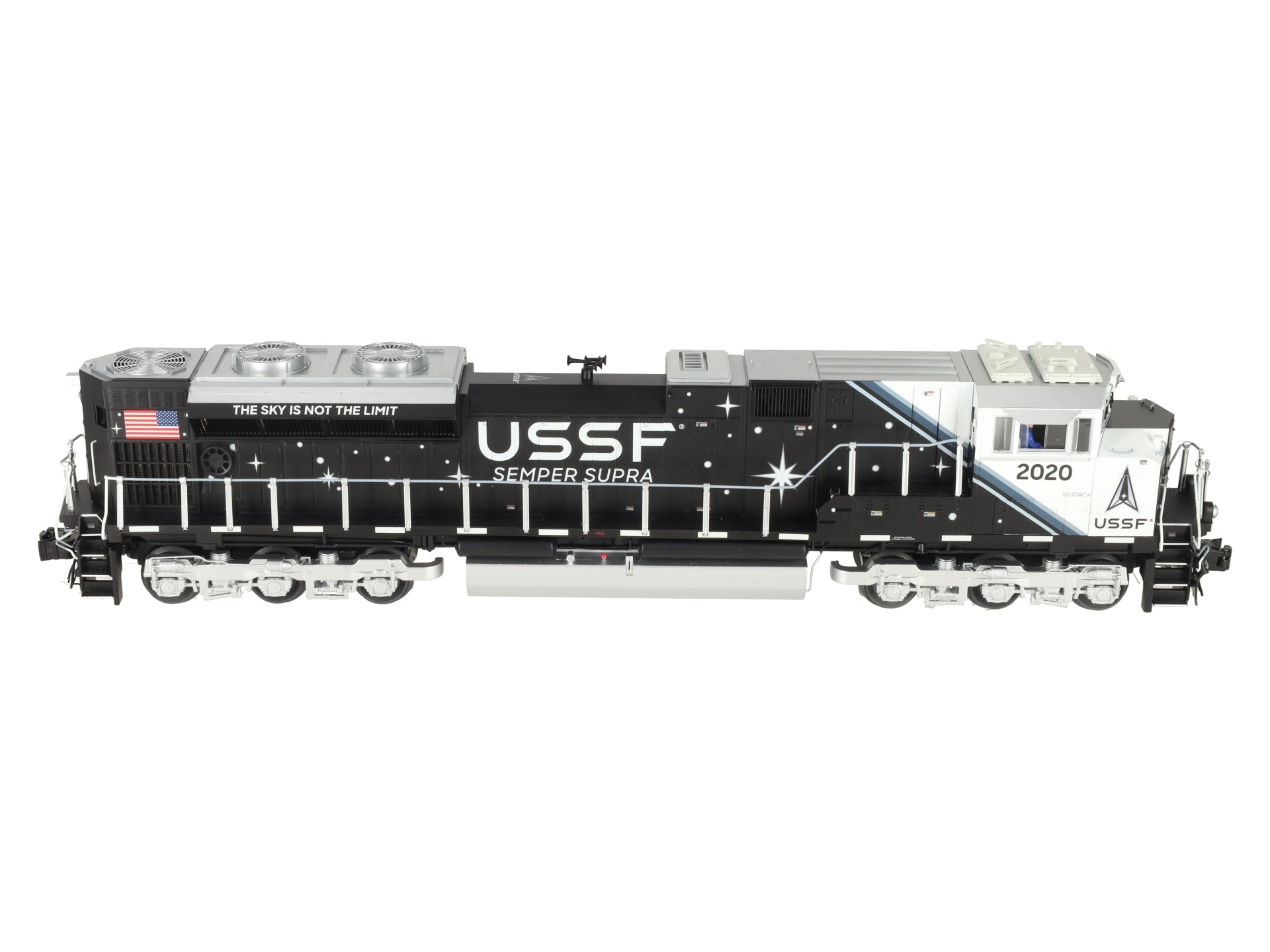 Lionel 24338 O Legacy Station United States Space Force SD70ACe Diesel EX/Box