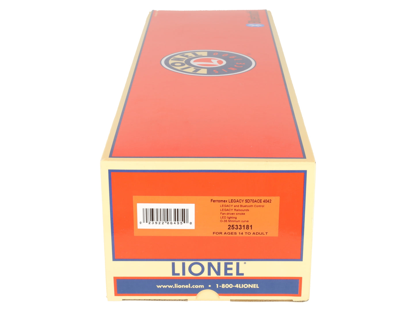 Lionel 2533181 O Ferromex Legacy SD70ACE Diesel Locomotive #4042 VG/Box